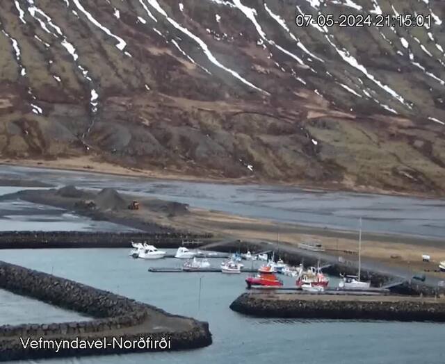 Webcam in Norðfjörður