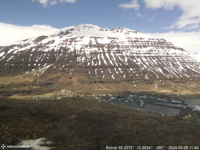 Webcam in Seyðisfjörður